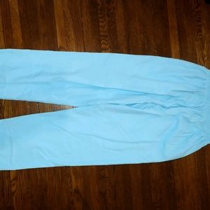 EUC Landau brand bright blue scrub pants